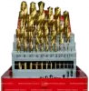 Набор сверл по металлу из 25 предметов 1.0-13.0мм TiN Strong СТС-021000125 - интернет-магазин «Стронг Инструмент» город Нижний Новгород