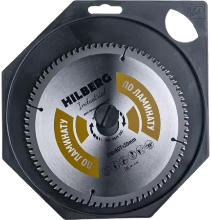 Пильный диск по ламинату 216*30*Т80 Industrial Hilberg HL216 - интернет-магазин «Стронг Инструмент» город Нижний Новгород