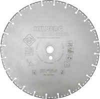 Алмазный отрезной диск по металлу 350*25.4/20*3*2.7мм Super Metal Hilberg 520350 - интернет-магазин «Стронг Инструмент» город Нижний Новгород
