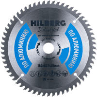 Пильный диск по алюминию 180*20*Т60 Industrial Hilberg HA180 - интернет-магазин «Стронг Инструмент» город Нижний Новгород