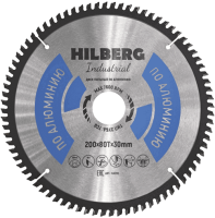 Пильный диск по алюминию 200*30*Т80 Industrial Hilberg HA200 - интернет-магазин «Стронг Инструмент» город Нижний Новгород