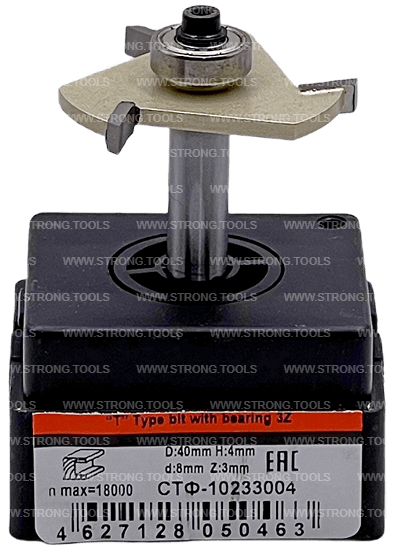Фреза фальцевая с нижним подшипником S8D40H4Z3 Standard Strong СТФ-10233004