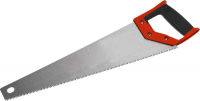 Ножовка по дереву 400мм 16" зуб 9TPI с прорезиненной рукояткой Strong СТУ-24416400
