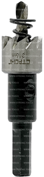 Коронка по листовому металлу 16мм HSS Strong СТК-06300016